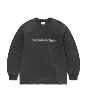 THISISNEVERTHAT T-Logo L/S Tee Washed Black