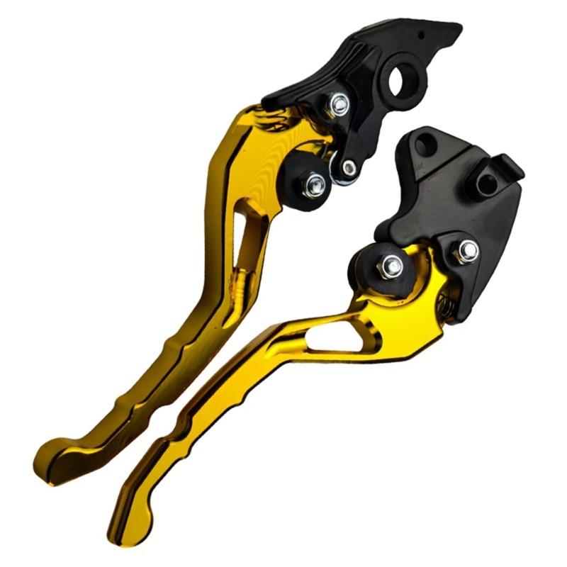 Effective Motorcycle Brake Gear Lever Aluminum Handlebar Clutch Brake Lever for CLICK150 Improved Grip Control