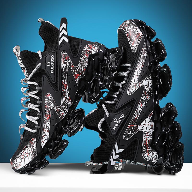 

2023 повседневные кроссовки из ТПУ, кроссовки для бега, спортивная обувь, новейшие летние кроссовки для баскетбола больших размеров 38-46 46 чёрный