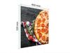 SZKLANA DESKA DO KROJENIA 45x52 PIZZA