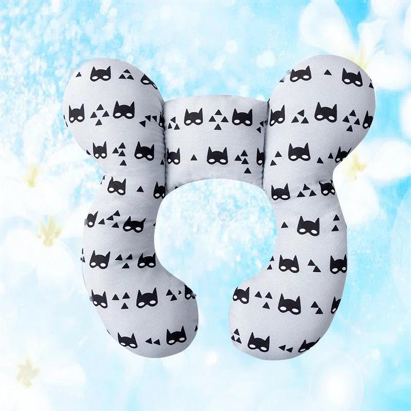 New Pillow Multifunctional Cartoon Stroller Childrens Ushaped Pillow Soft Baby Pillow Travel Car Childrens Pillow