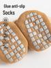 Thick Fleece-Lined Mid-Calf Socks for Newborns - Cotton, Warm, and Loose-Fit for Autumn and Winter