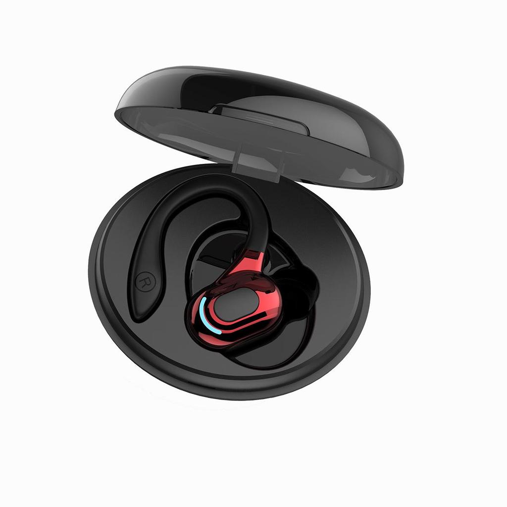 F8 Bluetooth Earphones: Wireless Mini In-Ear, Over-Ear, Stereo for Running and Music.