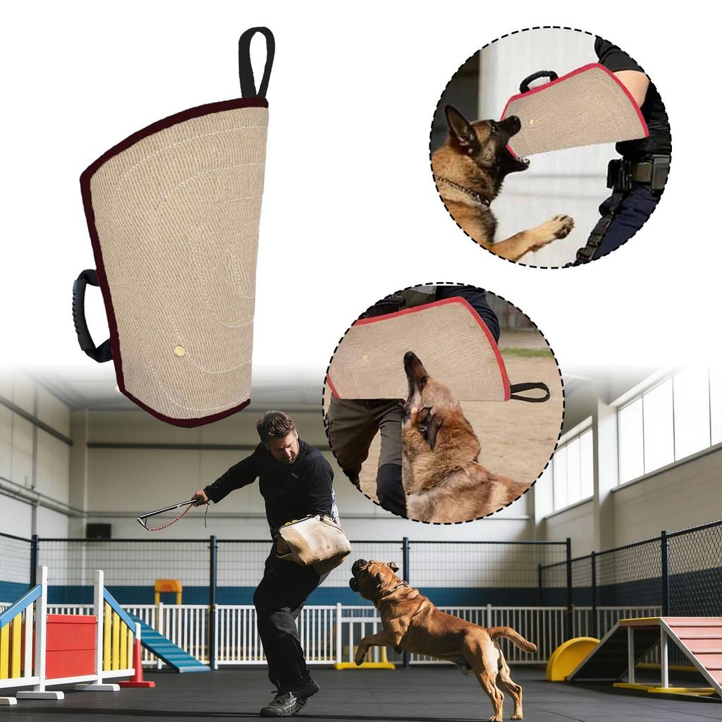 Dog Bite Sleeve Equipment Abrasion Resistant Arm Sleeve Canine Protection for Dog Training Sessions