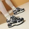 Spring and Autumn Daddy Shoes Thick-soled Forrest Gump Shoes 22 Small Waist New Lightweight Casual Sneakers