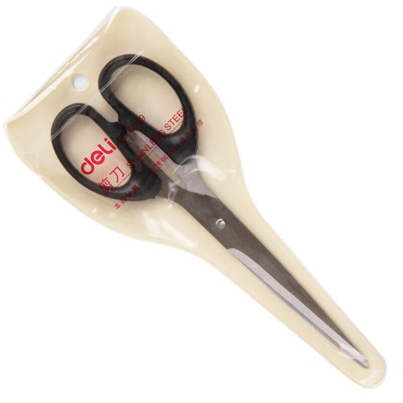 Deli Stainless Steel Pointed Office Scissors