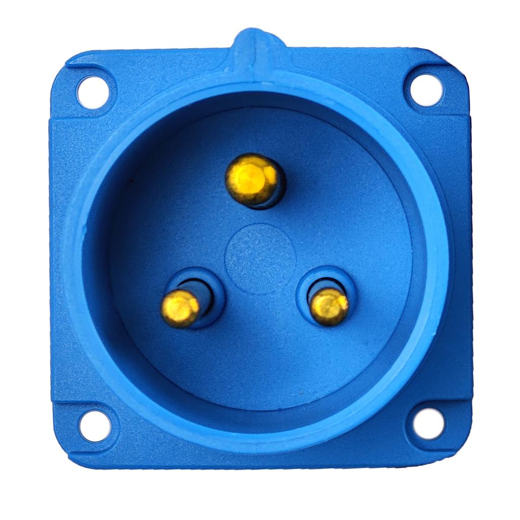 Wtyczka Tablicowa Kempingowa Prosta Cee 3P 32A 230V Ip44