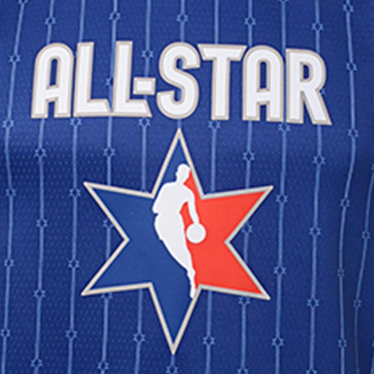 Nike Youth Basketball Jersey All-Star Letter Print Breathable Quick-Dry Sports Kyrie 11 Kids jersey Blue 3Z2B7B2UP-NYNKI