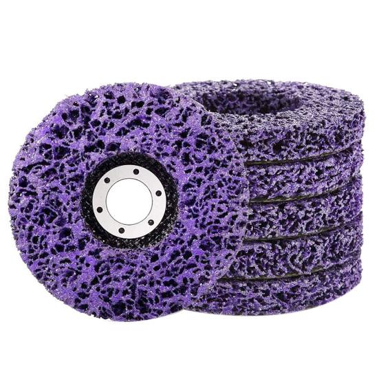 5Pcs Buffing Disc High Finish Wear-resistant Widely Used Professional Nylon Polishing Wheel