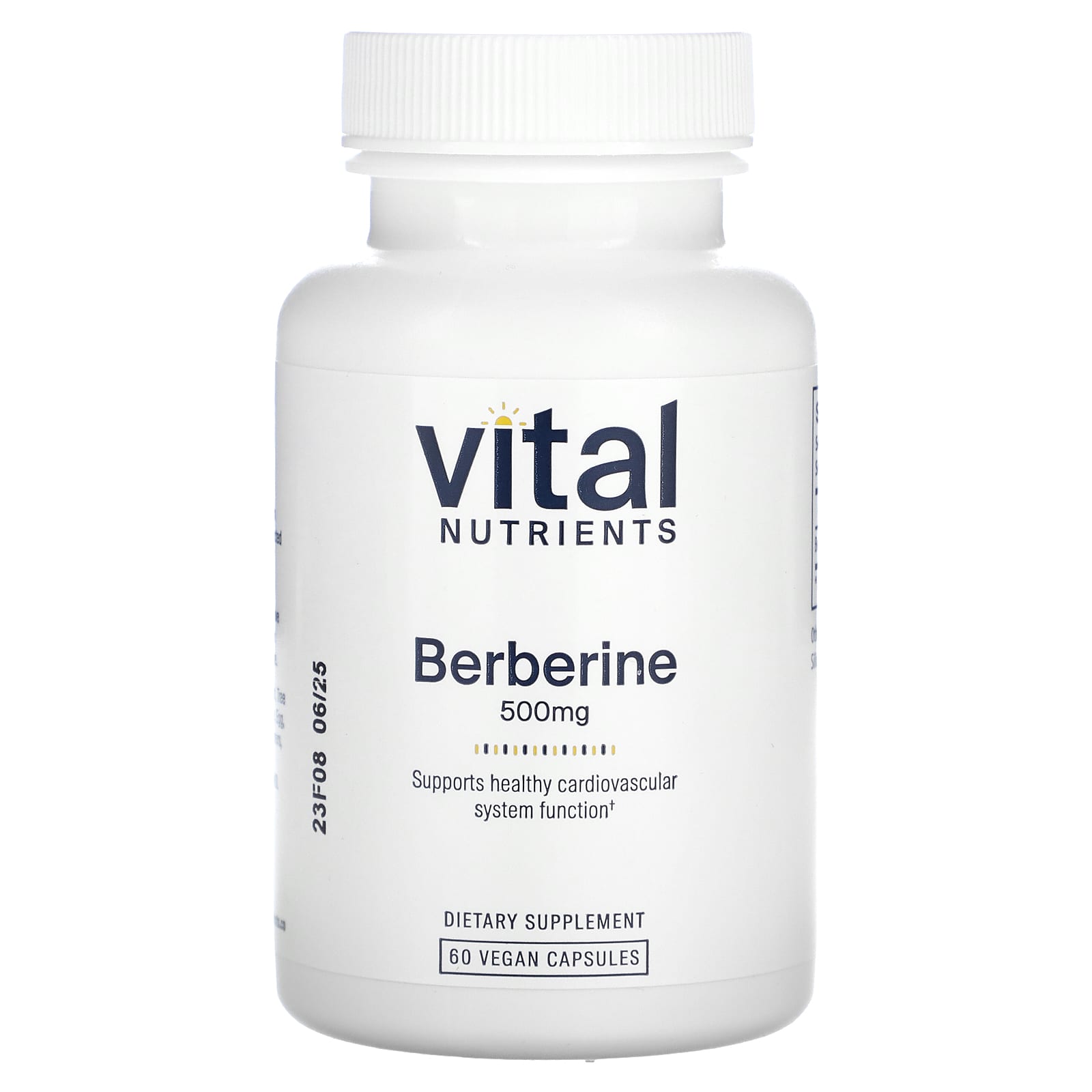 

Vital Nutrients, Berberine, 500 mg, 60 Veggie Capsules