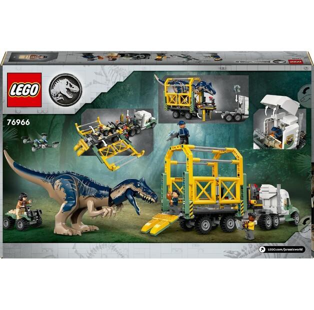 LEGO Jurassic World 76966 Dinomiss: Allosaurus Transport Truck