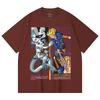 230 Gsm 100% Cotton Dragon Ball V50 Trunks Freeza Print Unisex Heavy Cotton T Shirt