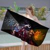 RubyRose RWBY Anime Microfiber Printed Beach Towel Mountain Climbing Yoga Beach Swimming Running Absorbent Soft Towel