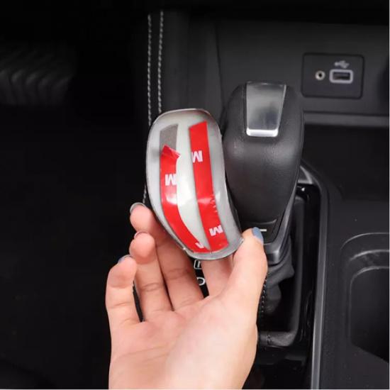 For Nissan Altima -2024 ABS Carbon fiber look Car Gear Shift Knob Cover Trim