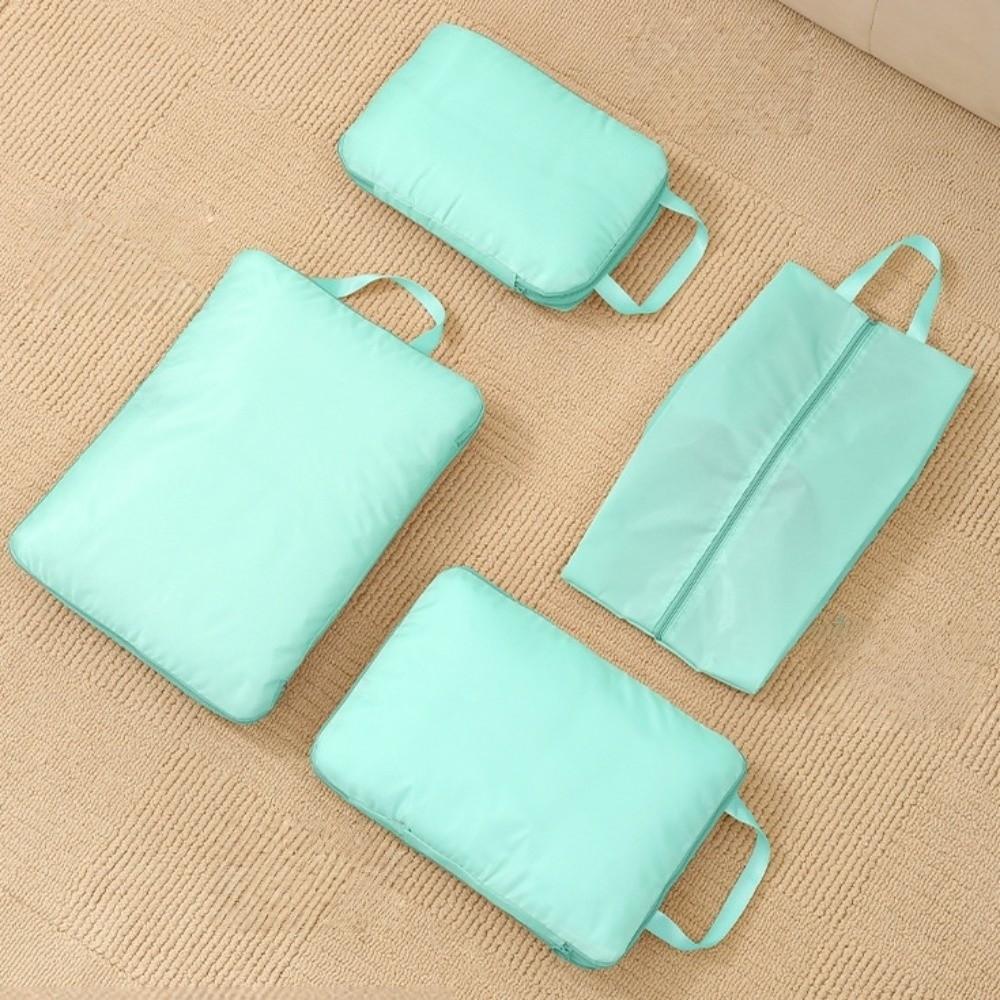 4pcs/set Lightweight Travel Storage Bag Multifunctional Packing Cubes Bag Travel Accessories
