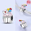 Copper Shamrock Pineapple Ice Cream House Envelope House Bead Charms Compatible With Bracelets Authentic Charm Bead Charms Women Gift Jewellery Diy Fi