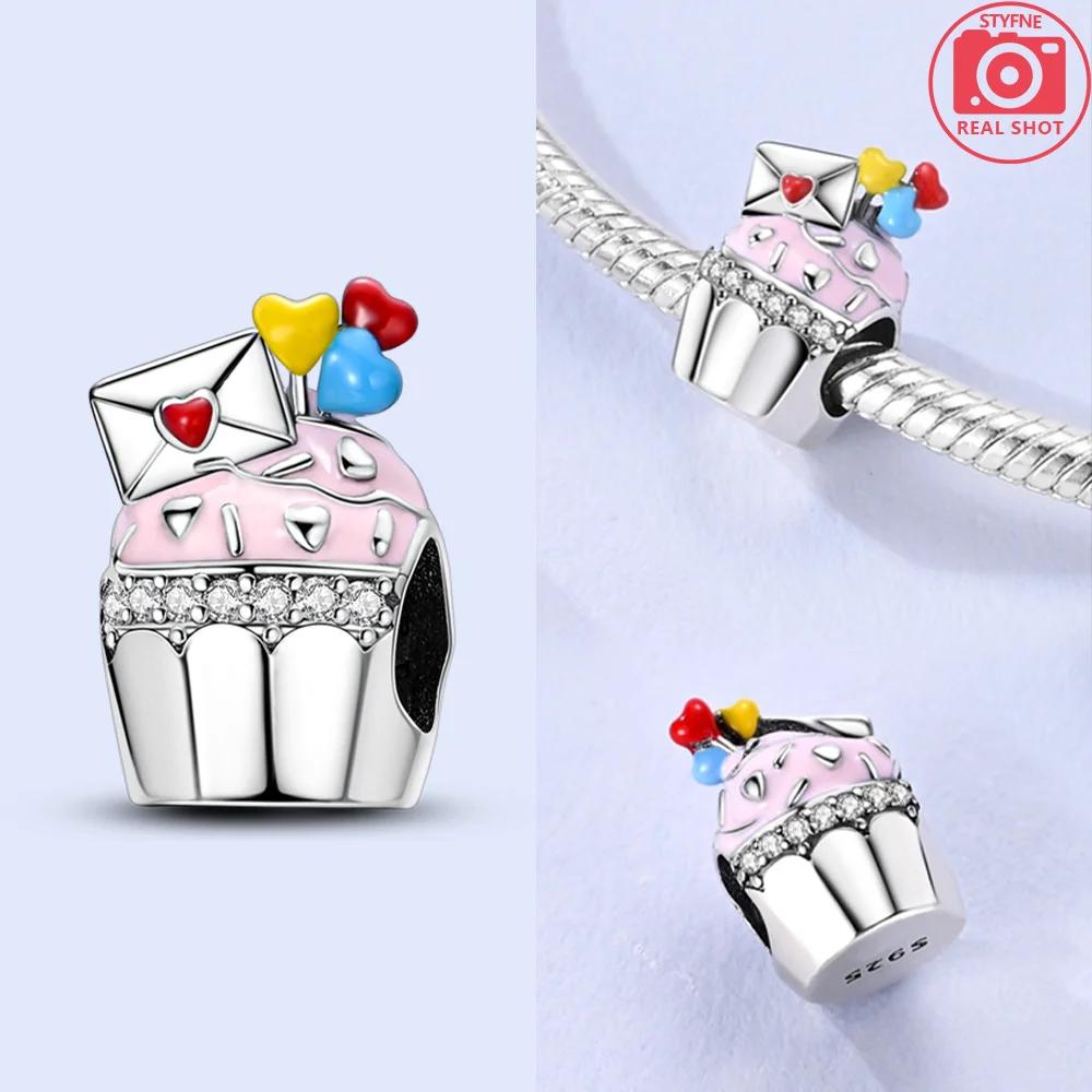 

Four Leaf Clover Pineapple Ice Cream House Original Charms Copper Beads Fit Bracelet Jewelry Diy Fine Women Gift