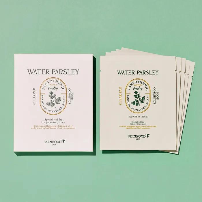 [Emergency Calm] Pantothenic Water Parsley Clear Pad Set (2 pieces X 5 pieces)
