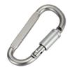 Lixada D-Ring-Karabiner aus Aluminiumlegierung, Schraubverschluss, Haken zum Aufhängen, Schnalle, Schlüsselanhänger für Camping, Wandern