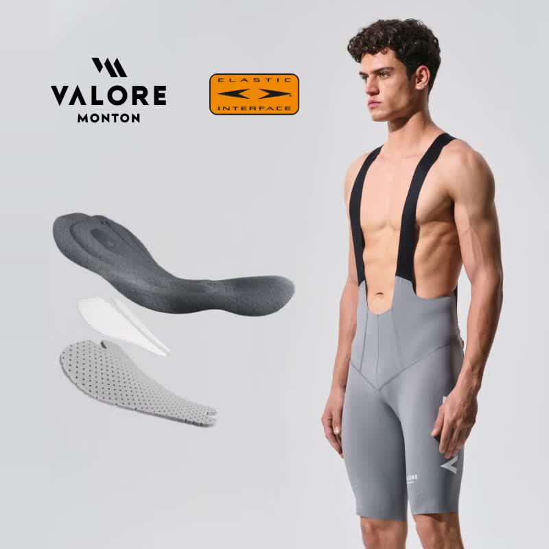 VALORE AOE Herren Langstrecken Radhose mit Trägern