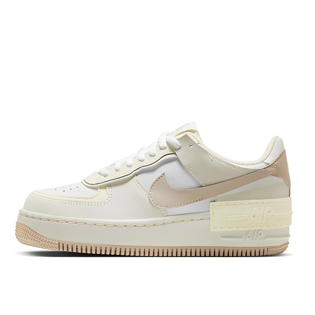 New Nike Air Force 1 Shadow White Fossil Stone Women's's FN3444-121