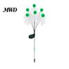 Spooky Lawn Path Lighting Halloween Swaying Ghost Outdoor Decorations, Solar Powered Stake Light, 6 LEDs Decorative Garden Stakes Pathway Lights,