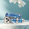 Metal Skull Buckle Belt for Women Men with Rhinestones Studded Sequins Hiphop Belt for Jeans Popular Waist Accessories