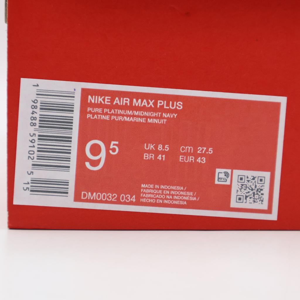 DM0032-034 Nike Air Max Plus Platine Pur Rouge Université (Pour des hommes)