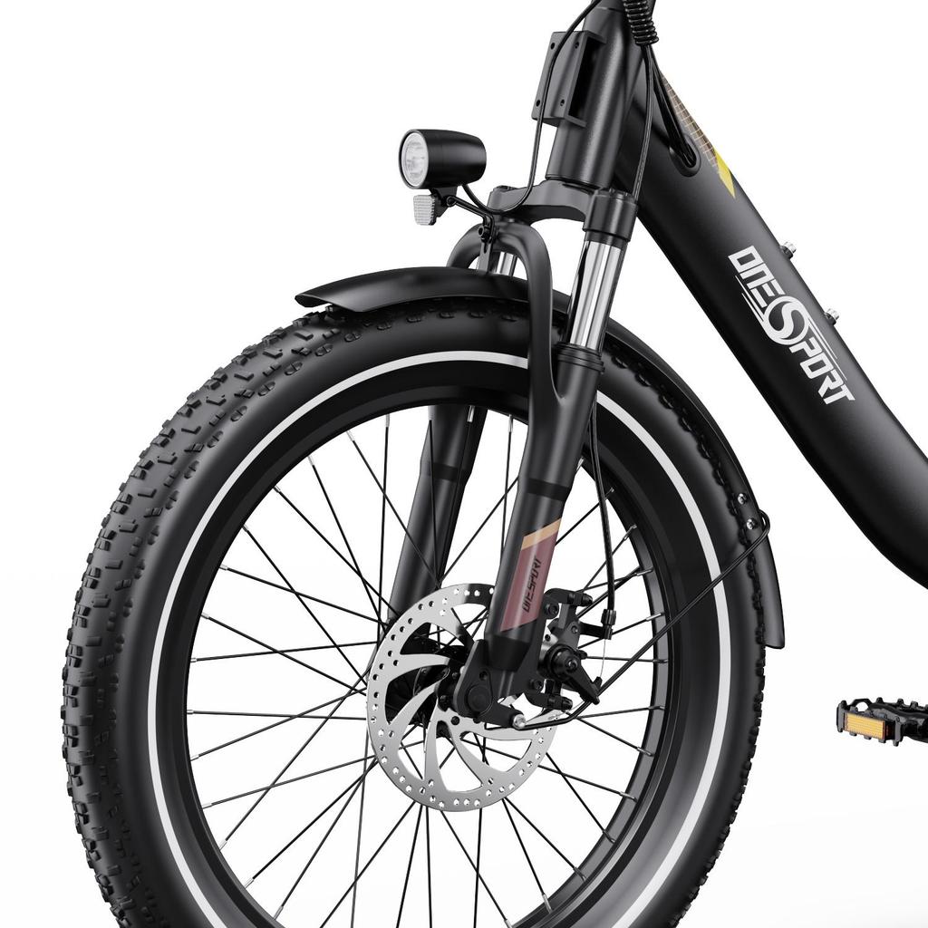 Onesport OT16-2 20 Inch Folding Electric Bike, 48V 17AH Battery, 60KM Pure Electric Range, 250W Motor, 7-Speed, City Commuter E-Bike