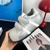 Velcro ugly cute shell head German training bread shoes 2025 new versatile inner height increase casual sports board shoes women's shoes