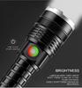 Powerful 5000 Lumens XHP70 LED USB Waterproof and Zoomable Torch Light for Outdoor Emergency Use Flashlight, Rechargeable, Camping,