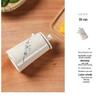 Ceramic Seasoning Jar with Lid & Spoon for Salt, Pepper, Sugar & Sauces