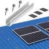 Optimize The Performance Of Your PV System With Solar Panel Bracket Fastening Balcony Power Plant Rail Enhanced Stability