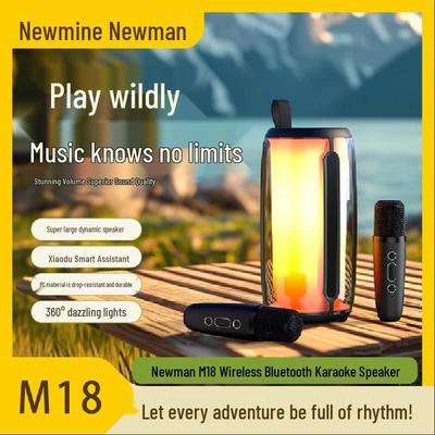 Newmine M18 Wireless Karaoke Speaker System CN Plug (adapter Included)