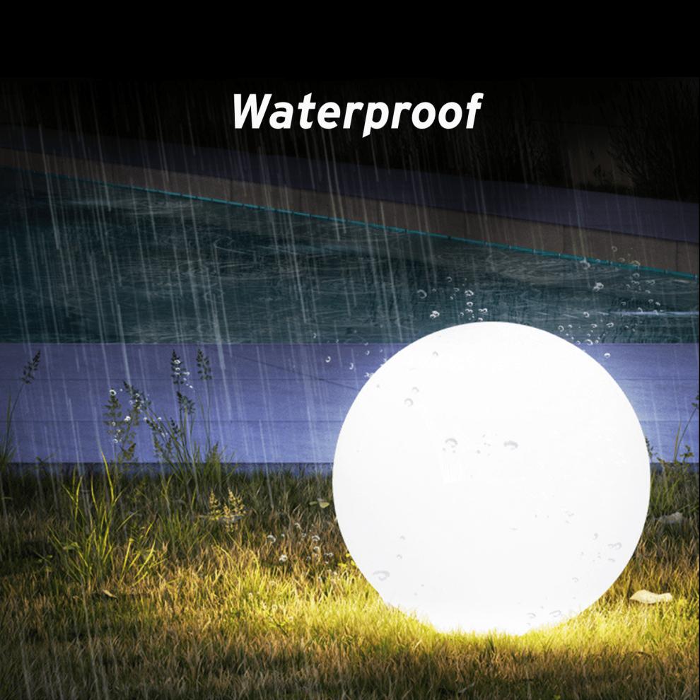 Ballon de plage gonflable 16 pouces à LED phosphorescentes, 13 couleurs, télécommande, jouet flottant pour piscine/fête – Convient aux enfants