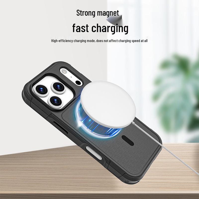 Magnetic Dustproof Shockproof Case for iPhone 17 Pro