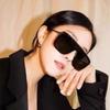 Retro Fashion Oversized Square Sunglasses For Women Men With Uv400 Protection For Outdoor Activities