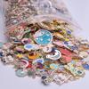 30 stuks/partij Willekeurig Gemengde Emaille Bedels Voor Sieraden Maken Benodigdheden Zon Maan Ster Fruit Dier Bedel Hanger Materialen DIY Oorbellen