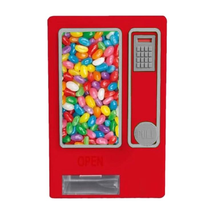 Large Capacity Candy Dispenser Sweet Treats Storage Box Kids Pulling Design Vending Machine Toy For Candy Organization