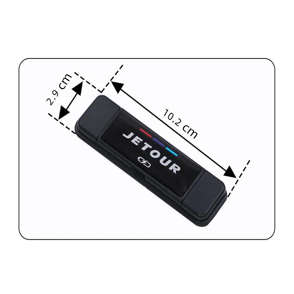 For Chery Jetour Traveler T2 Rear Charging Port USB Protective Cover Special Waterproof Sticker Cover Decorative Interior Access