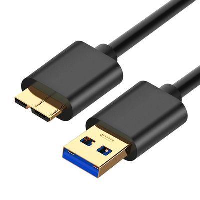 High Quality Super Speed External Hard Drive USB 3.0 Type-A To Micro B HDD Data Cable Cord