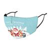Christmas Man Digital Print Anti-Fog Mask with PM2.5 Filter Slot