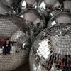 Shiny Disco Ball Set for Bar Décor, Stage Wedding Display, Reflective Christmas Ornaments