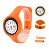 6Pcs Light Weight Compasses Watches Outdoor Navigation Tool Adjustable Strap Wearable Compasses For Backpacking Climbing