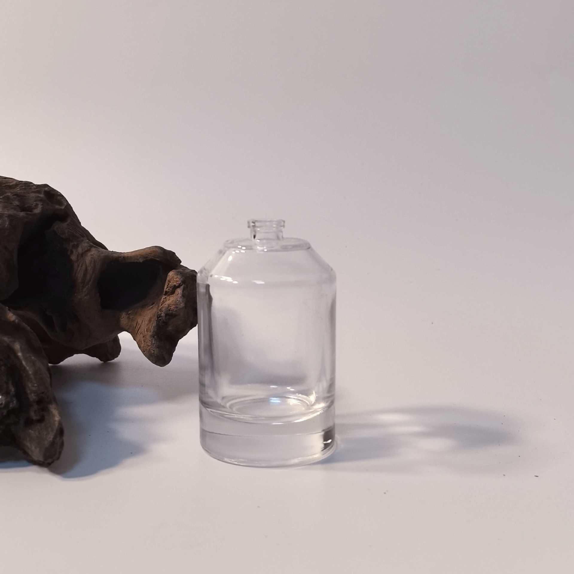 High-End Portable 50ml Glass Perfume Atomizer Bottle