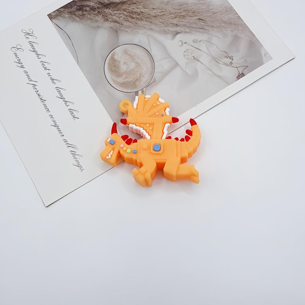 The Brain Rotten Family Stole A Brain Rotten Strawberry Elephant Doll Doll Funny Abstract Figure Pendant