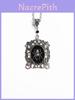 Spider Pendant Necklace Gothic Jewelry Alloy Chain For Daily Wear