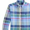 Polo Ralph Lauren Casual Shirt Plaid Flannel Collar Long Sleeve Kids Kids Shirts 323979315-003