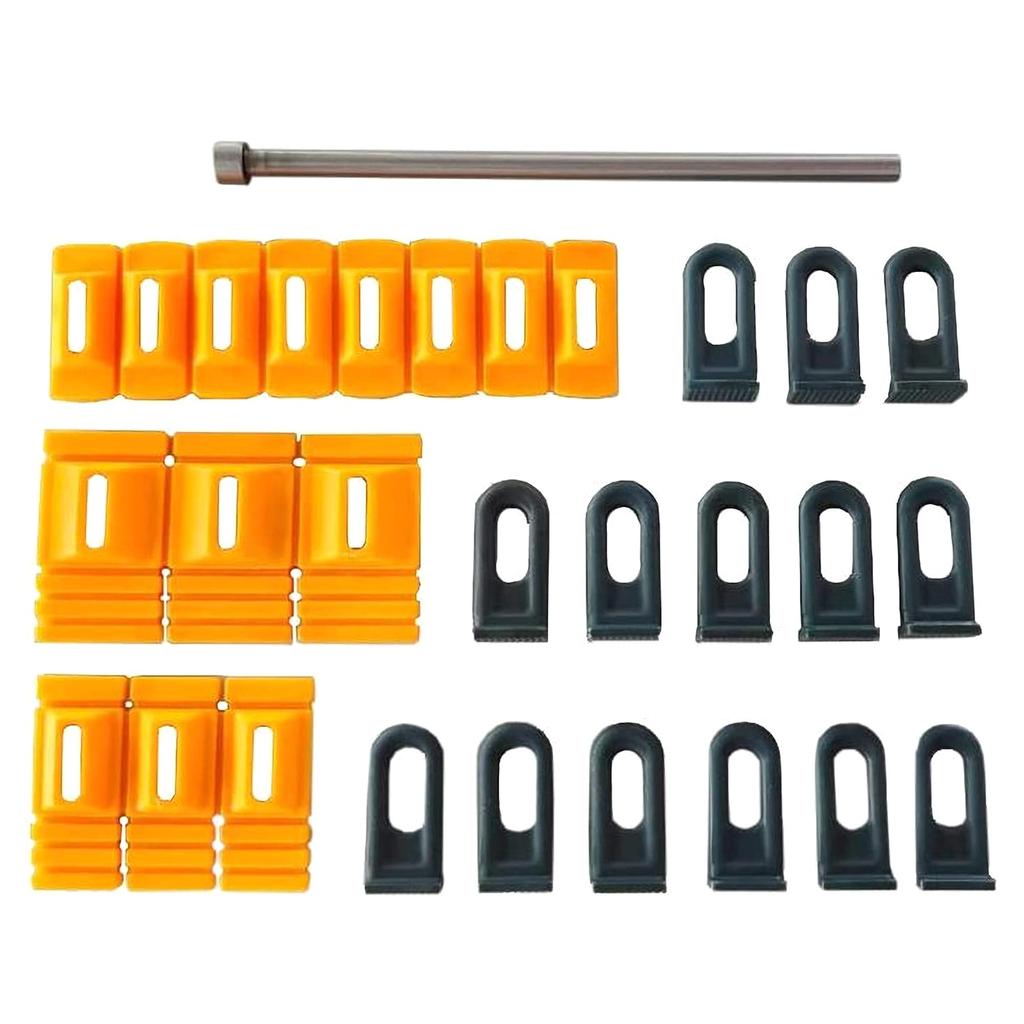 Auto Dellen Ausbeulwerkzeug Set Karosserie Lackfreies Klebe Reparaturwerkzeug 90° Biegbares Zuschneidbares Block-Kit Zubehör Motorrad Universal