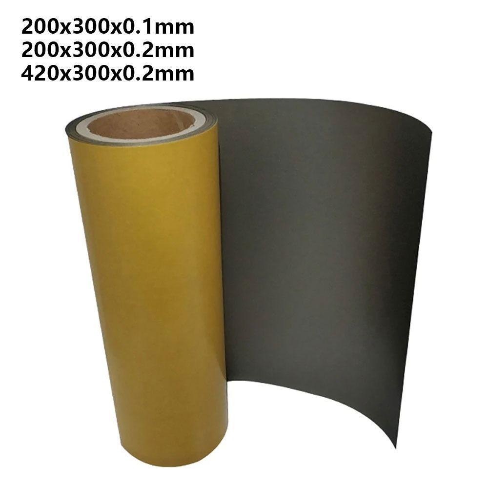 1Roll 3 Sizes Microwave Shielding Absorbing Material Low High Frequency Anti-Met Ferrite Sheet